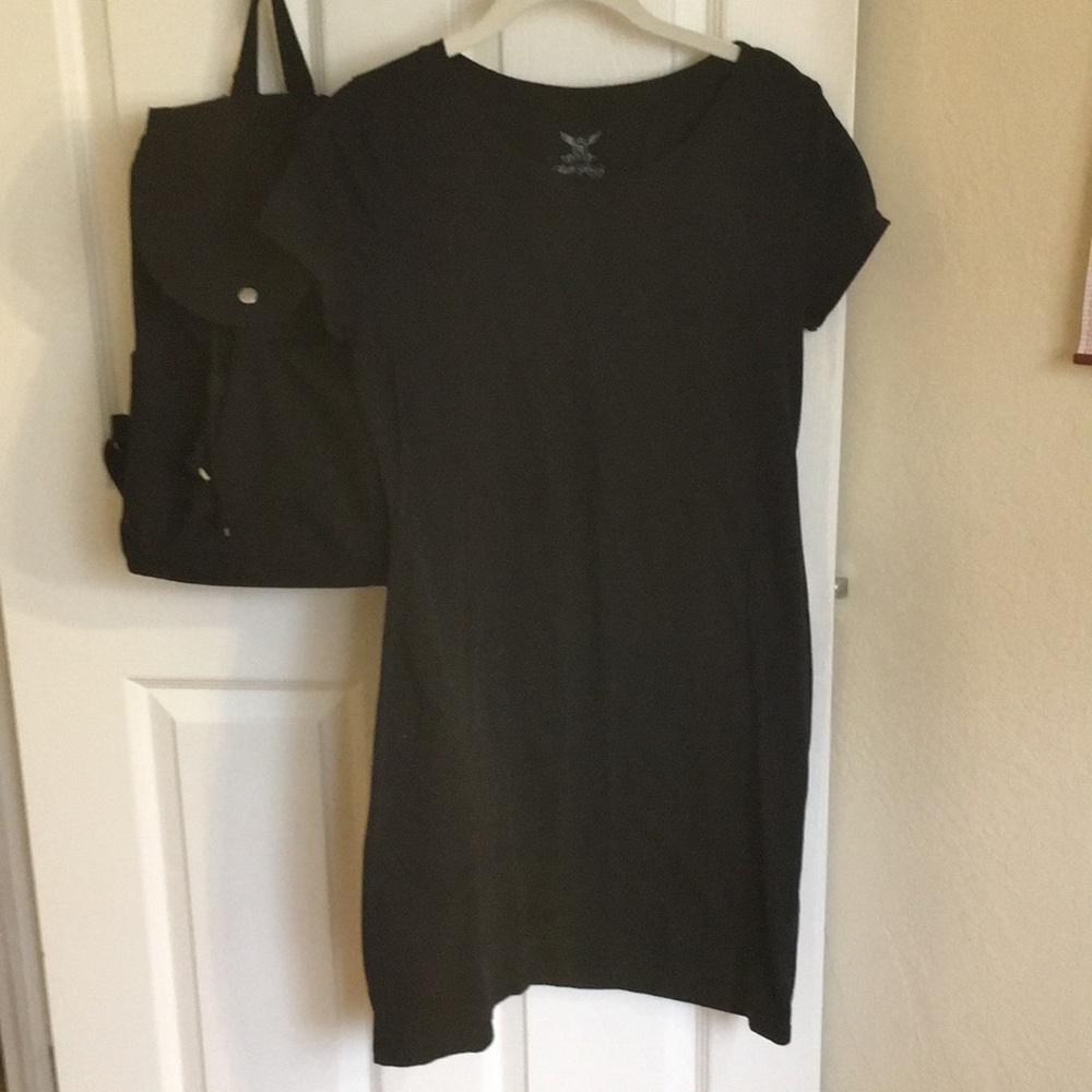 Black T-shirt Dress from Faded Glory